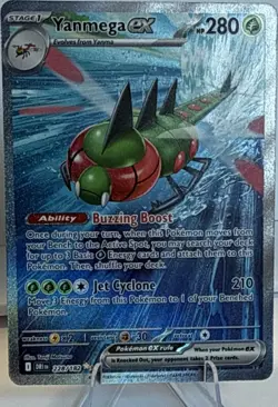 The Pokemon Company Yanmega ex 228/182 Destined Rivals SIR Holo Eng 280HP - Image 1