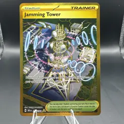 Pokemon TCG Jamming Tower 243/182 Sv10: Destined Rivals Holo Hyper Rare - Image 1