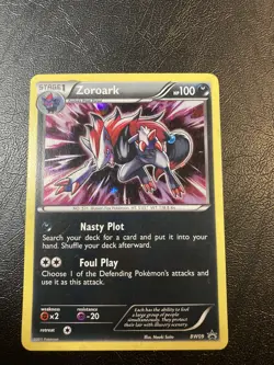 Zoroark BW09 NM Holo Foil Black Star Pokemon Promo - Image 1