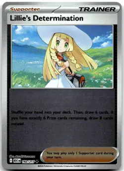 Pokemon Lillie's Determination Ascended Heroes ASC #192/217 Uncommon Reverse Hol - Image 1