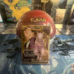 The Pokemon Company Team Rocket's Mewtwo ex 240/182 Hyper Rare Holo Full Art - Image 4
