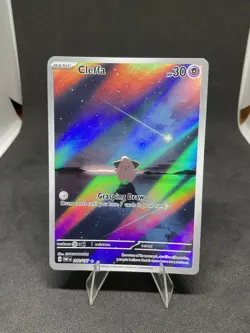 Cleffa 202/197 SV03: Obsidian Flames Holo Pokemon - Image 1