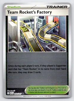 Pokemon Team Rocket's Factory Ascended Heroes ASC UC 203/217 NM - Image 1