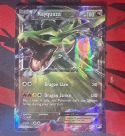 Pokemon Rayquaza EX XY73 XY Promo Holo 180 HP Dragon Basic English 2015 - Image 1