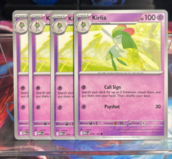 [4x Playset] Kirlia 059/132 ME01: Mega Evolutions Pokemon TCG - Image 1