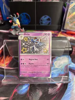 Kirlia 154/091 Sv: Paldean Fates POKEMON TCG SHINY RARE - Image 1
