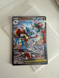 Pokemon TCG Mega Lucario EX 179/132 Mega Evolution Special Illustration Rare NM - Image 2