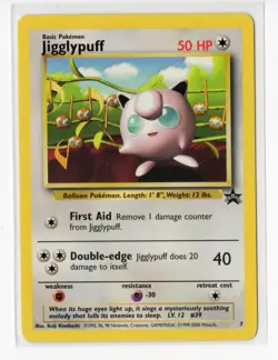 Pokemon Jigglypuff Promo WoTC Promo 07/53 NM WOTC Vintage - Image 1