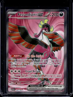 2024 Pokemon Shrouded Fable Fezandipiti ex #084/064 - Image 1