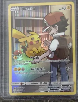 Pokemon Japanese Dream League SM11B Pikachu Full Art 054/049 Character Rare Holo - Image 1