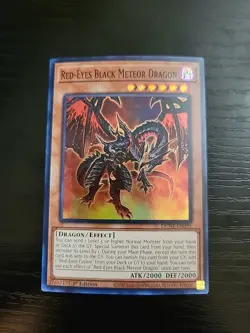 Red-Eyes Black Meteor Dragon DUNE-EN095 Super Rare Duelist Nexus Yu-Gi-Oh NM - Image 1