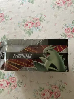 Pokemon TCG v Strikers Tyranitar Tin Sealed 820650809552 - Image 4