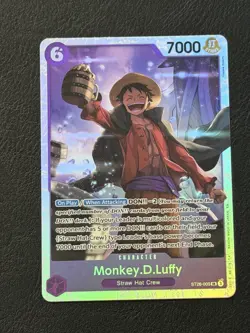 Monkey.D.Luffy ST26-005 SR ONE PIECE Card Game NM Purple Starter Deck 26 NM - Image 1