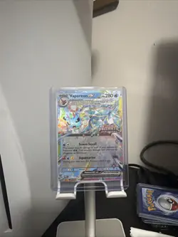 Vaporeon ex 023/131 Holo Stamped Promo Pokemon Card - Image 1