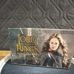 Decipher LOTR TCG Siege of Gondor Booster Box 2004 English 396 Cards 4238 - Image 1