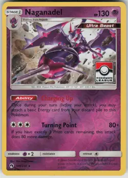 Pokemon Naganadel - (Pokemon League) League & Championship Cards 108/214 LP - Image 1