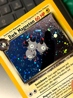 Dark Magneton - 11/82 - Pokemon Team Rocket Unlimited Holo Rare WOTC MP Card - Image 4