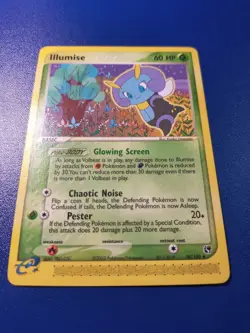 Illumise 38/100 Uncommon Sandstorm LP Pokemon E-Reader Card -Free Shipping!🚚- - Image 2
