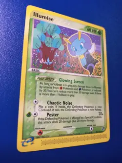 Illumise 38/100 Uncommon Sandstorm LP Pokemon E-Reader Card -Free Shipping!🚚- - Image 4