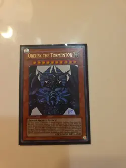 Yu-Gi-Oh! Obelisk the Tormentor JUMP-EN037 Limited Ultra Rare MP/HP - Image 1