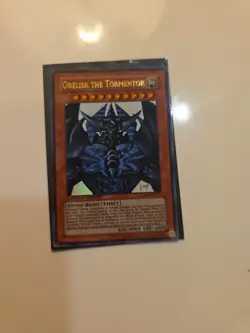 Yu-Gi-Oh! Obelisk the Tormentor JUMP-EN037 Limited Ultra Rare MP/HP - Image 2