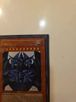 Yu-Gi-Oh! Obelisk the Tormentor JUMP-EN037 Limited Ultra Rare MP/HP - Image 5
