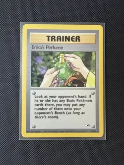 Pokemon TCG Gym Heroes Erika's Perfume Card 110/132 - Image 1