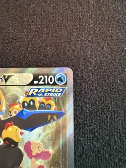 Empoleon v Alternate Full Art Holo Card 146/163SWSH05 Pokemon Battle Styles NM - Image 5