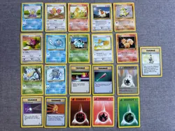 21x Base Set 2 Pokemon Cards - LP & Good Condition - Common & Uncommon - Image 1