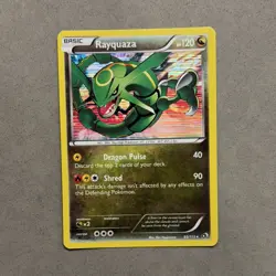 Rayquaza Pokemon TCG Legendary Treasures 93/113 Holo Rare Basic 120 HP Card Mint - Image 3