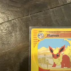 Flareon 8/144 Reverse Holo Rare Pokemon TCG Skyridge Vintage Card - Image 4