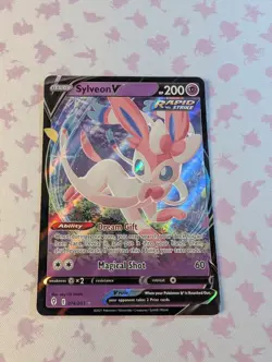 Sylveon V SWSH202 SWSH: Sword & Shield Promo Cards Holo - Image 1