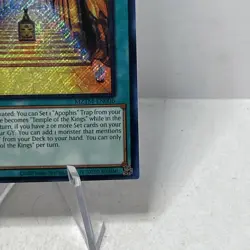 Yugioh! Treasures Of The King MZTM-EN006 Maze of the Master secret rare - Image 4