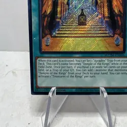 Yugioh! Treasures Of The King MZTM-EN006 Maze of the Master secret rare - Image 5