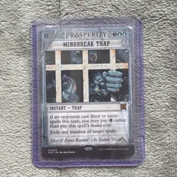 Magic The Gathering: Mindbreak Trap - Outlaws of Thunder Junction Blue Instant - Image 1