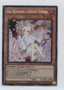 SE - Ash Blossom & Joyous Spring 1st Ed. YuGiOh Quarter Century Stampede - Image 1