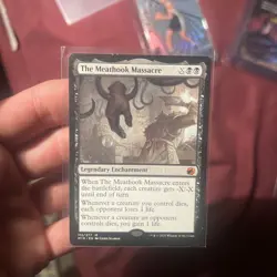 Wizards of the Coast MTG The Meathook Massacre Innistrad Mythic Legendary Black - Image 1