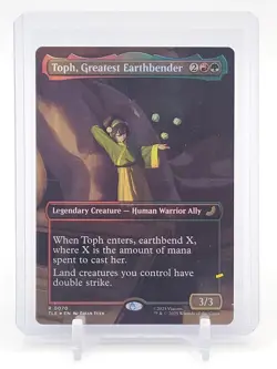TOPH GREATEST EARTHBENDER 2025 MTG #0070 BORDERLESS Q3668 - Image 1