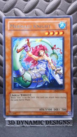 | Yugioh Mermaid Knight DR2-EN137 Rare Dark Revelation Volume 2 NM/LP 🔥 | - Image 1