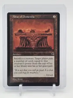 ALTAR OF DEMENTIA 1997 MTG TEMPEST ARTIFACT Q3668 - Image 1