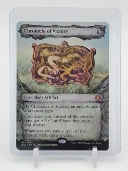 WIZARDS OF THE COAST CHRONICLE OF VICTORY LEGENDARY ARTIFACT ECL 0346 2026 Q3668 - Image 1
