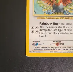 Ho-oh #18/64 Neo Revelation Rare Regular Eng 90HP Basic Unlimited Pokemon TCG - Image 3