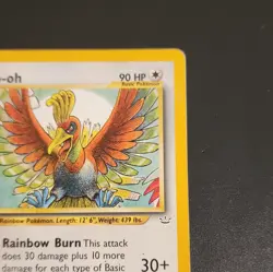 Ho-oh #18/64 Neo Revelation Rare Regular Eng 90HP Basic Unlimited Pokemon TCG - Image 5