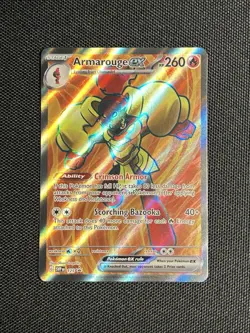Armarouge ex - 218/182 - Pokemon Paradox Rift Full Art Ultra Rare Card NM - Image 1