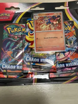 Pokemon TCG ME04: Chaos Rising 3-Pack Blister - Sealed - PRESALE (5/22/26) - Image 1