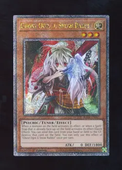 Quarter Century Ghost Ogre & Snow Rabbit RA04-EN015 NM 1st Ed. Yugioh Stampede - Image 1