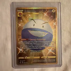 Pokemon TCG Electrode Chilling Reign 222/198 Holo Secret Rare - Image 1