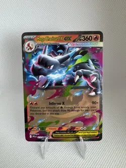 Mega Charizard X ex 013/094 Double Rare Holo Phantasmal Flames Pokemon TCG NM - Image 1