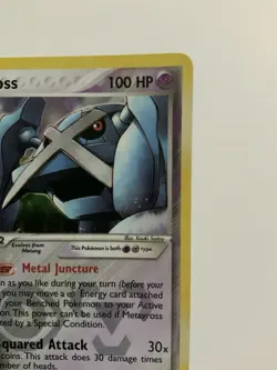 Pokemon Metagross 11/101 EX Hidden Legends Holo Rare 100 HP English NM Unplayed - Image 2