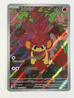 Pokemon TCG White Flare Alt Art Pansear 099/086 Near Mint - Image 1